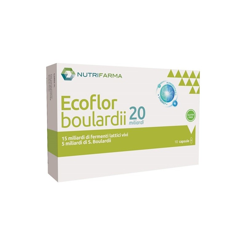 ECOFLOR BOULARDII 20 MILIARDI 10 CAPSULE