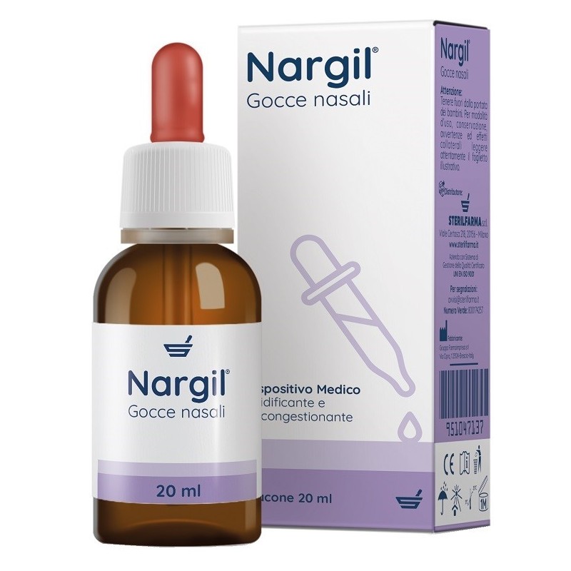 GOCCE NASALI NARGIL 20 ML
