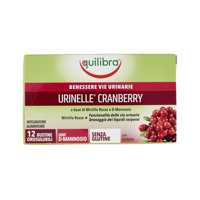 URINELLE CRANBERRY 12 BUSTINE OROSOLUBILI