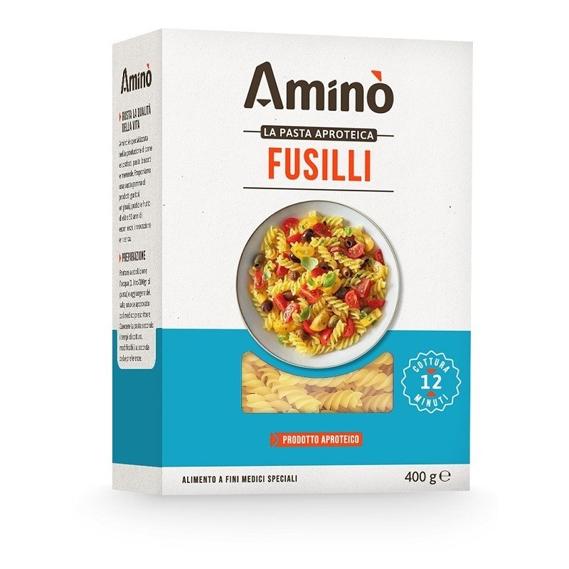 AMINO LA PASTA APROTEICA FUSILLI 400 G