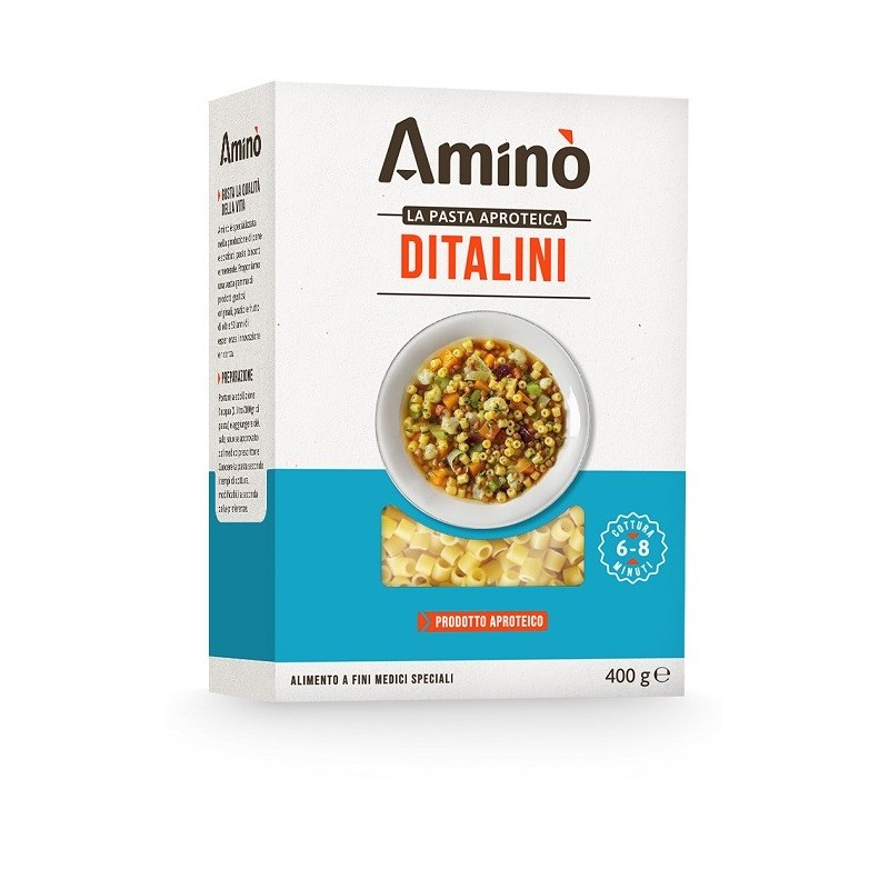AMINO' LA PASTA APROTEICA DITALINI 400 G