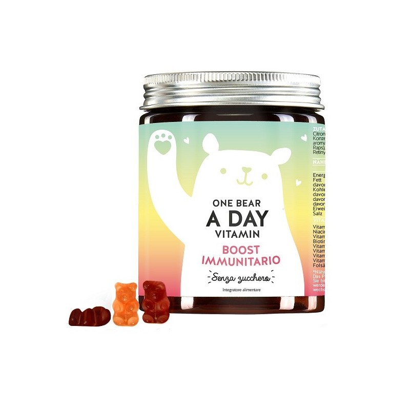 ONE BEAR A DAY VITAMIN IMMUN BOOST MIT VITAMIN C & D 45 CARAMELLE GOMMOSE