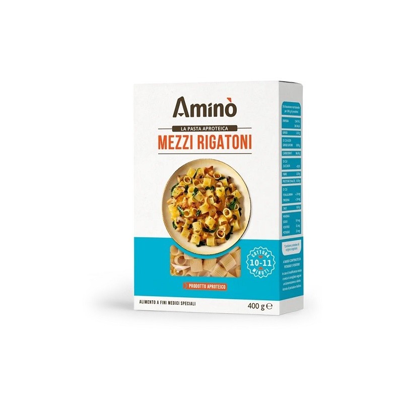 AMINO' MEZZI RIGATONI APROTEICI 400 G
