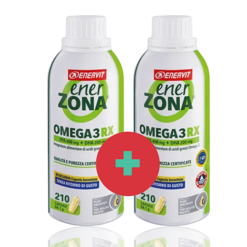 Enerzona Omega 3RX 420 (210+210) Capsule Offerta Bipack 1g