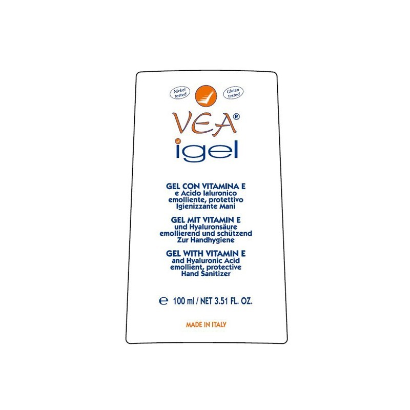 VEA IGEL GEL MANI IGIENIZZANTE VITAMINA E ACIDO IALURONICO 100 ML