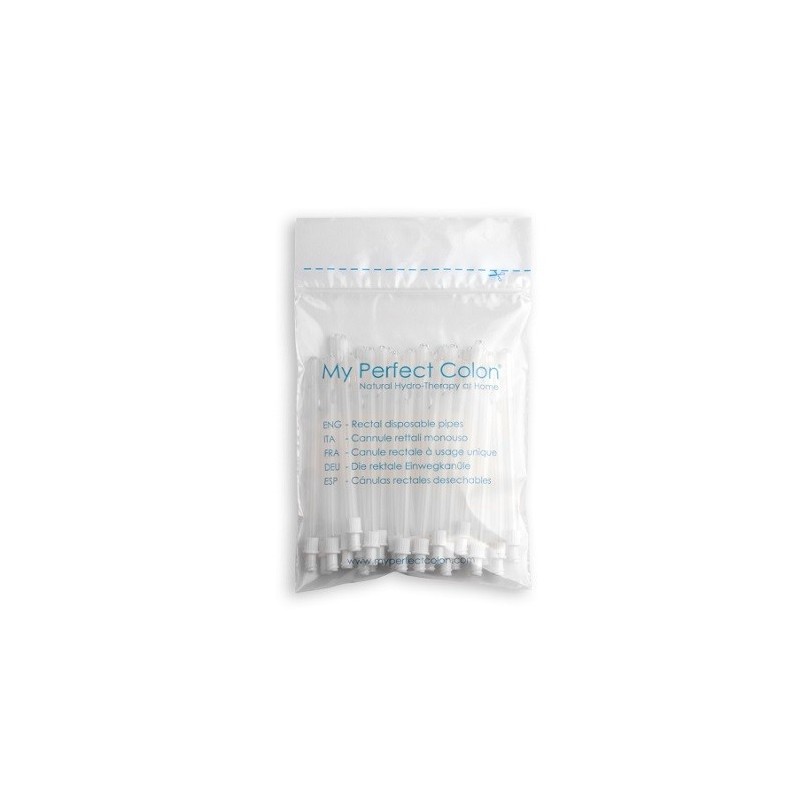 CANNULA RETTALE MONOUSO RICAMBIO MY PERFECT COLON 30 PEZZI CANNULA RETTALE MONOUSO RICAMBIO MY PERFECT COLON 30 PEZZI
