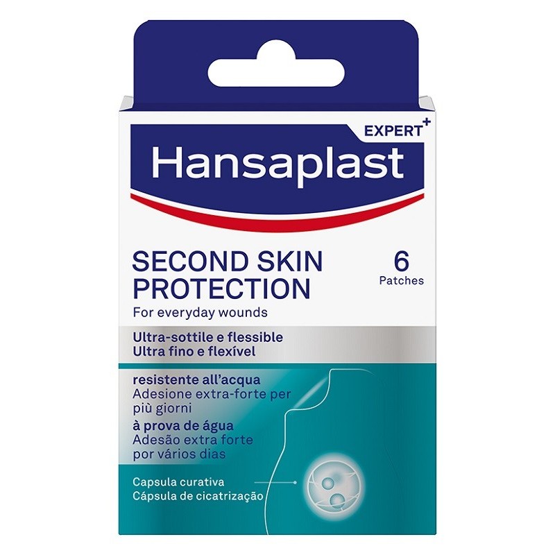 CEROTTO HANSAPLAST SECOND SKIN PROTECTION 6 PEZZI CEROTTO HANSAPLAST SECOND SKIN PROTECTION 6 PEZZI
