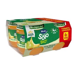 HERO SOLO OMOGENEIZZATO PERA BANANA E CAROTA 4X120 G