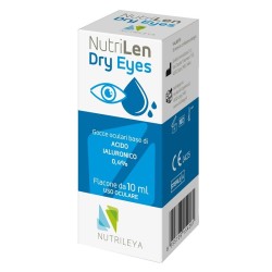 GOCCE OCULARI NUTRILEN DRY EYES ACIDO IALURONICO 0,4% E ACQUA DISTILLATA DI HAMAMELIS 10 ML