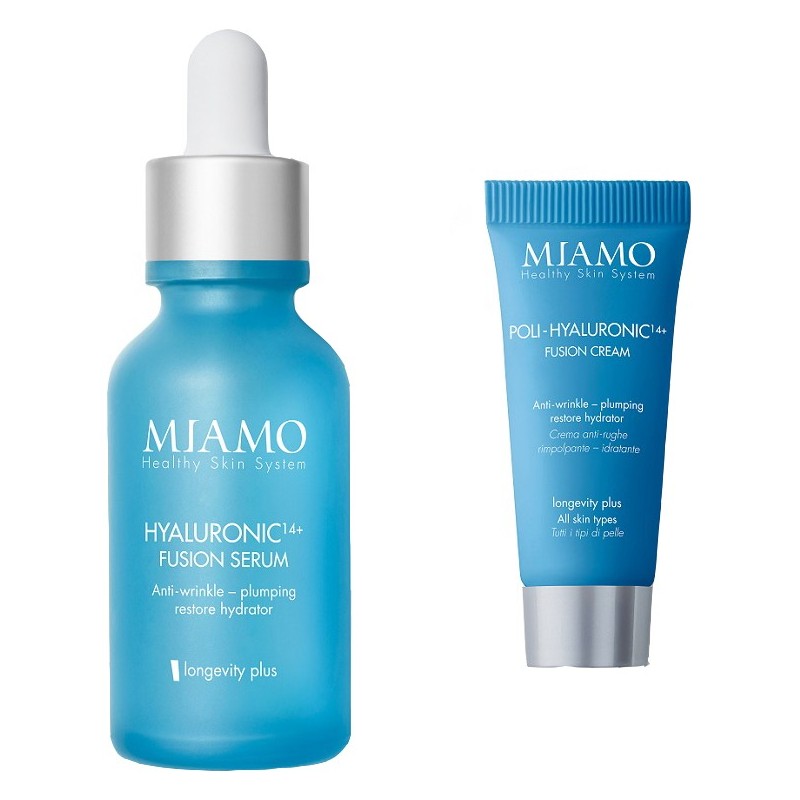 MIAMO HYALURONIC14+FUSION SERUM BUNDLE SERUM 30 ML + CREAM 5 ML