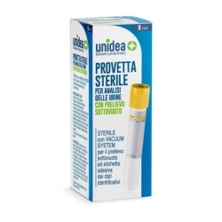 PROVETTA URINE UNIDEA SOTTOVUOTO DA 9 ML