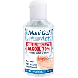 MANI GEL ACT GEL IGIENIZZANTE ALCOOL 70% 80 ML