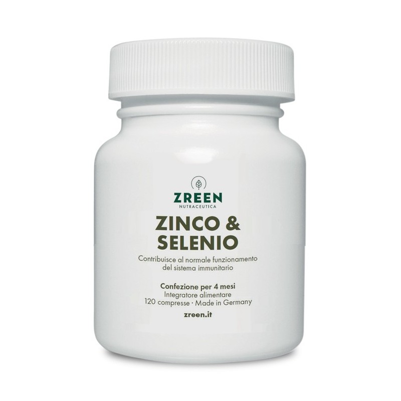 ZREEN ZINCO & SELENIO 120 COMPRESSE ZREEN ZINCO & SELENIO 120 COMPRESSE
