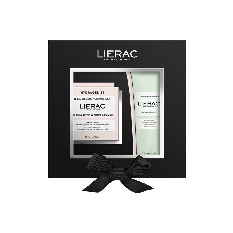 LIERAC SET NATALE HYDRAGENIST GEL CREMA 50 ML + MASCHERA 75 ML 2024