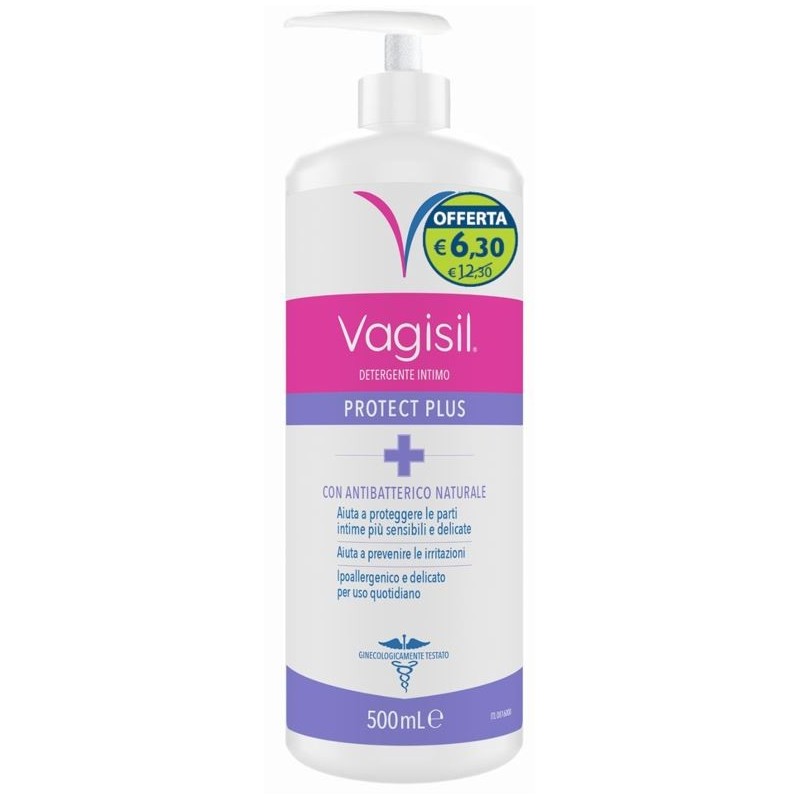 VAGISIL DETERGENTE PROTECT PLUS 500 ML OFFERTA SPECIALE