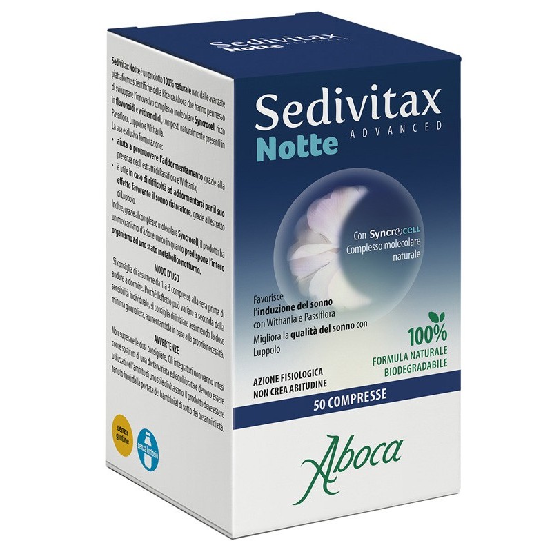 SEDIVITAX NOTTE ADVANCED 50 COMPRESSE