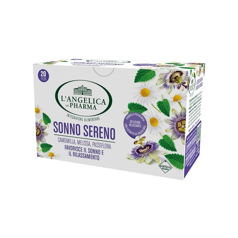 L'ANGELICA TISANA SONNO SERENO 20 FILTRI