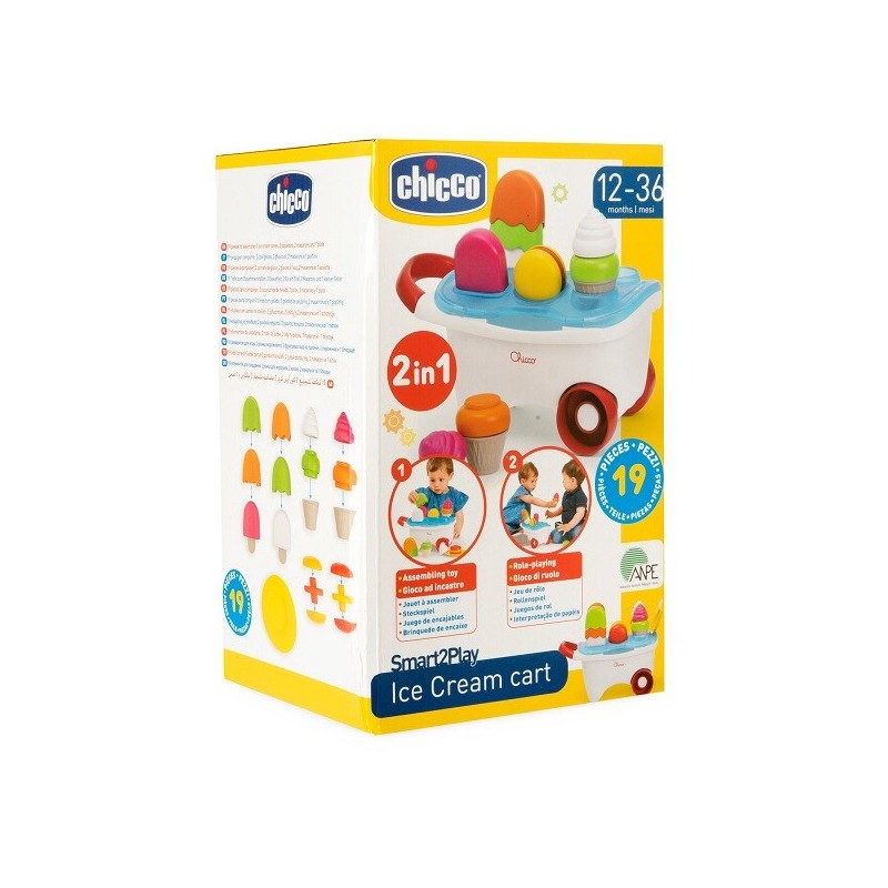 CHICCO GIOCO SMART2PLAY CARRETTO DEI GELATI