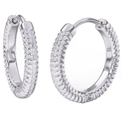 BJT386 ORECCHINO QUEEN ANNE 18MM STAINLESS STEEL