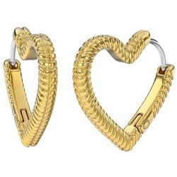 BJT399 ORECCHINO QUEEN JEZEBEL 18MM GOLD PLATED