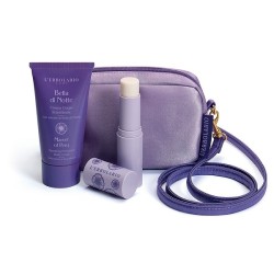 BELLA DI NOTTE MINI BEAUTY BAG SERATA SCINTILLANTE EDIZIONE LIMITATA 1 CREMA CORPO SCINTILLANTE 75 ML + 1 BURROCACAO