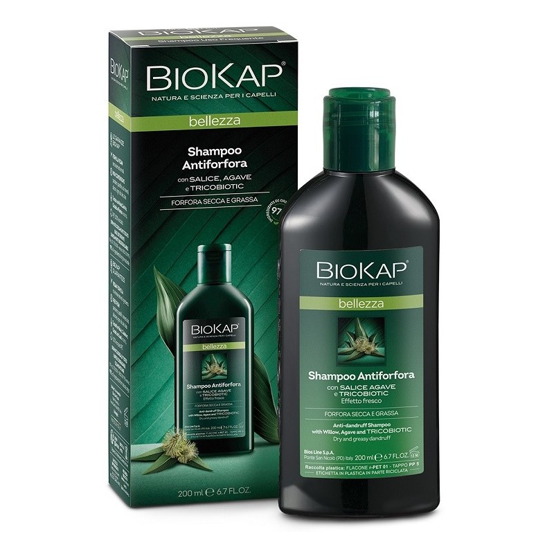BIOKAP BELLEZZA SHAMPOO ANTIFORFORA CON TRICOBIOTIC 200 ML