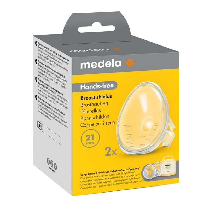 HANDS-FREE COPPE SYMPHONY 21MM SET TIRALATTE 2 PEZZI