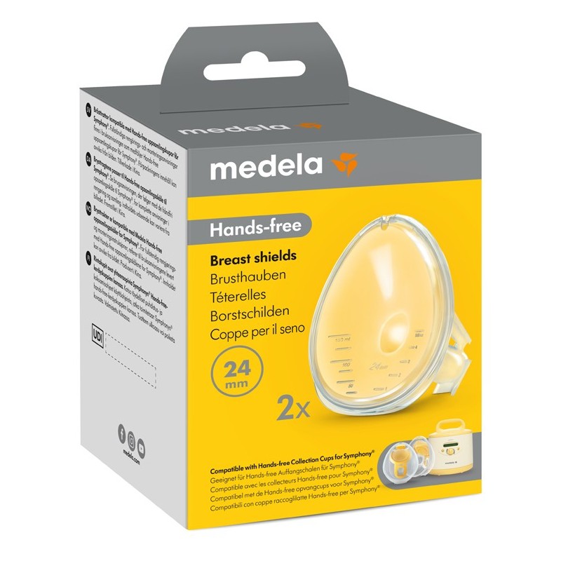 HANDS-FREE COPPE SYMPHONY 24MM SET TIRALATTE 2 PEZZI