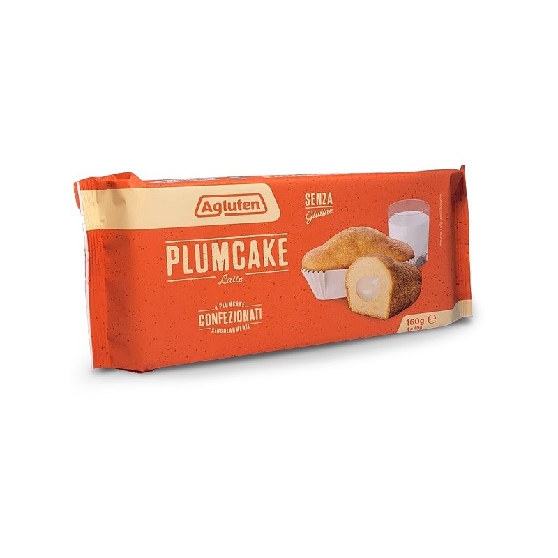 AGLUTEN PLUMCAKE LATTE 4 X 40 G