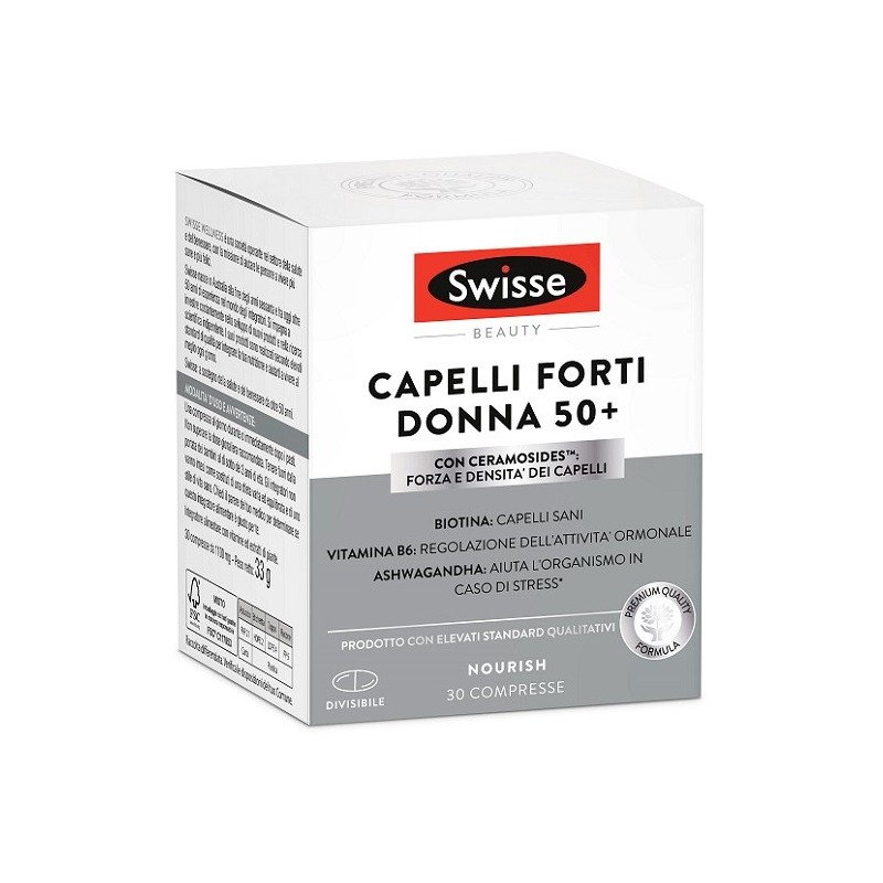 SWISSE CAPELLI FORTI DONNA 50+ 30 COMPRESSE