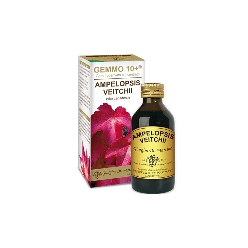 VITE CANADESE 100 ML LIQUIDO ANALCOLICO GEMMO +10