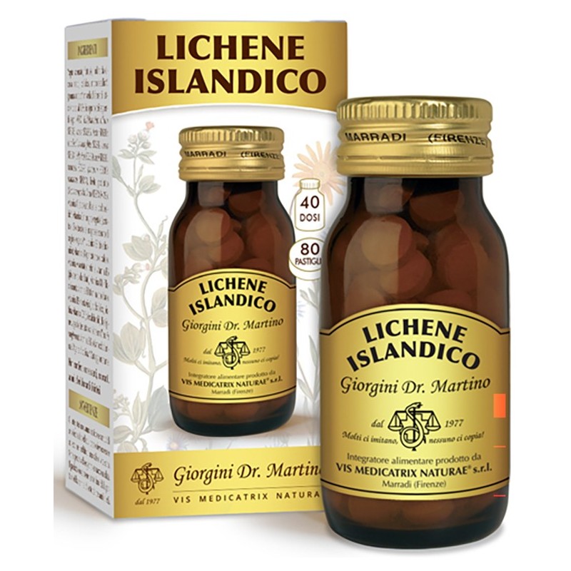 LICHENE ISLANDICO 80 PASTIGLIE