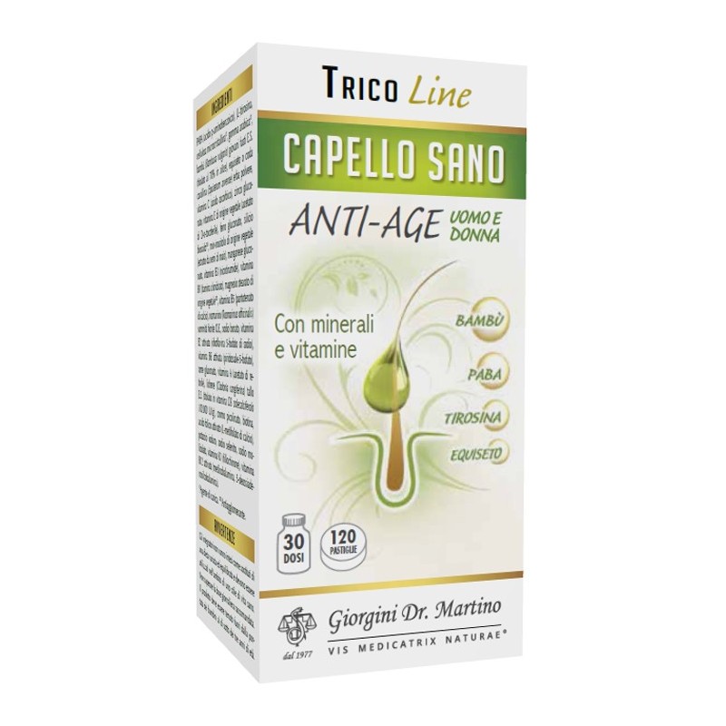 CAPELLO SANO ANTI AGE 120 PASTIGLIE