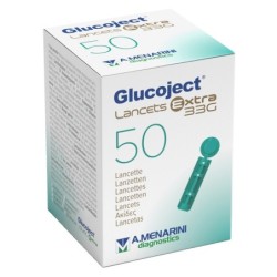 LANCETTA PUNGIDITO GLUCOJECT EXTRA GAUGE 33 50 PEZZI
