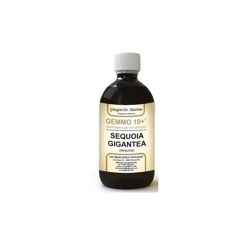 GEMMO 10+ SEQUOIA 500 ML LIQUIDO ANALCOLICO