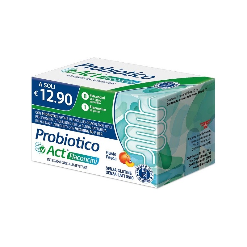 PROBIOTICO ACT 8 FLACONCINI