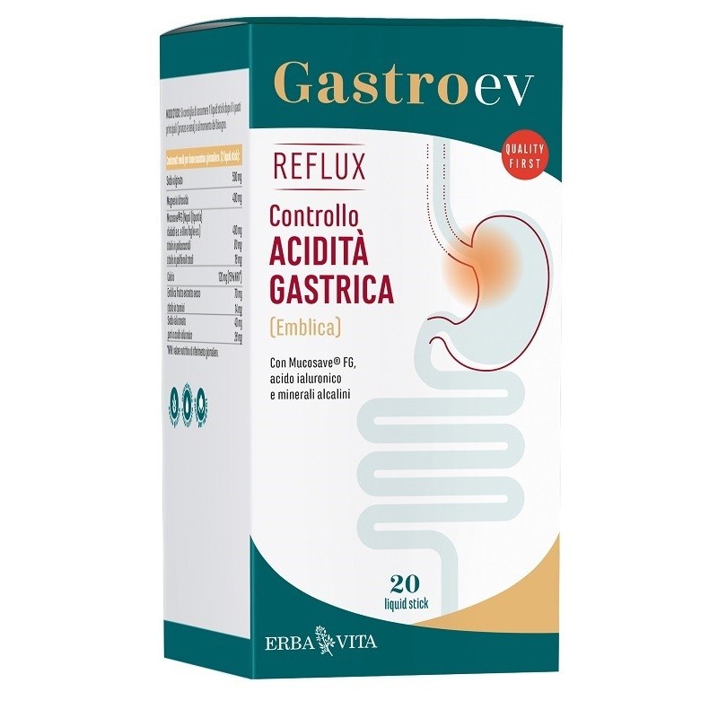 GASTRO EV REFLUX 20 STICK DA 12 ML