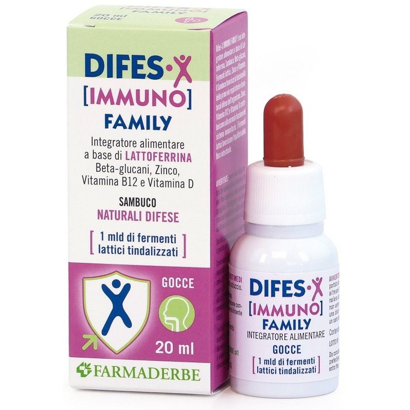 DIFES-X IMMUNO FAMILY GOCCE 20 ML