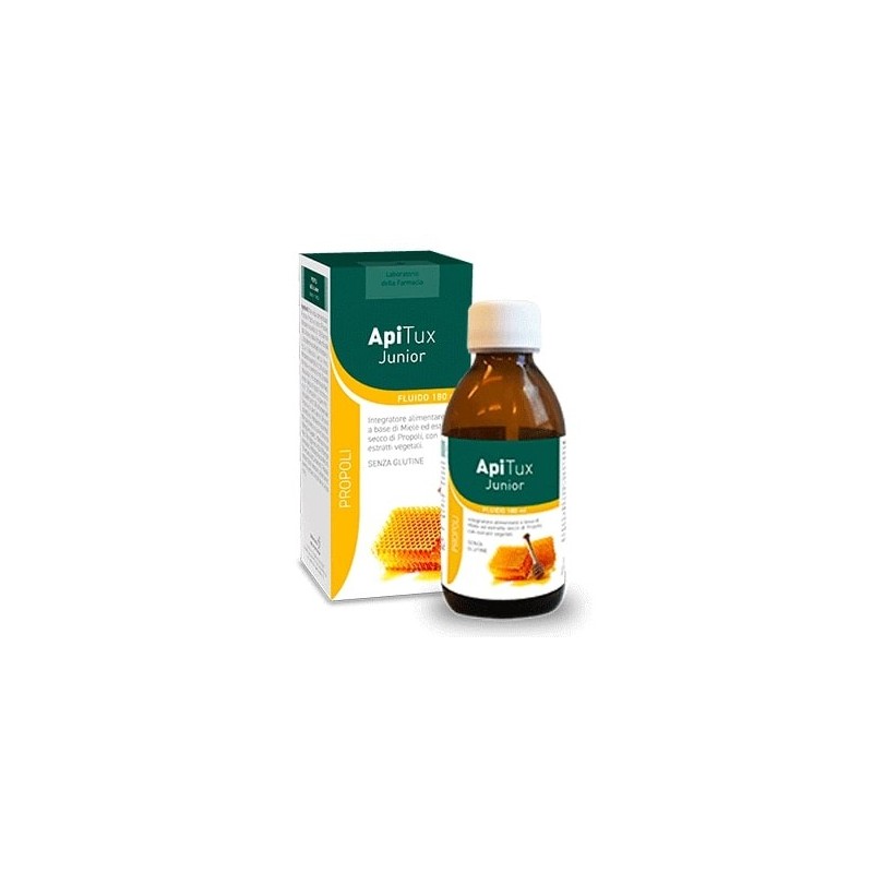 LABORATORIO DELLA FARMACIA APITUX JUNIOR FLUIDO 180 ML LINEA PROPOLI LABORATORIO DELLA FARMACIA APITUX JUNIOR FLUIDO 180 ML LINEA PROPOLI
