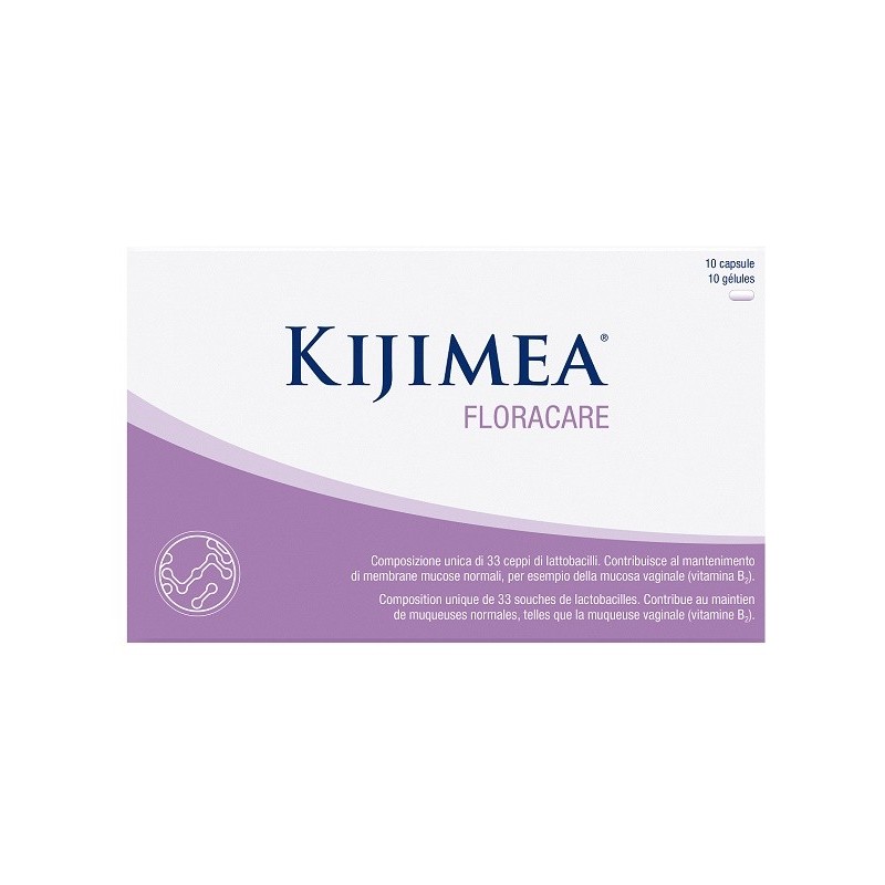 KIJIMEA FLORACARE 10 CAPSULE