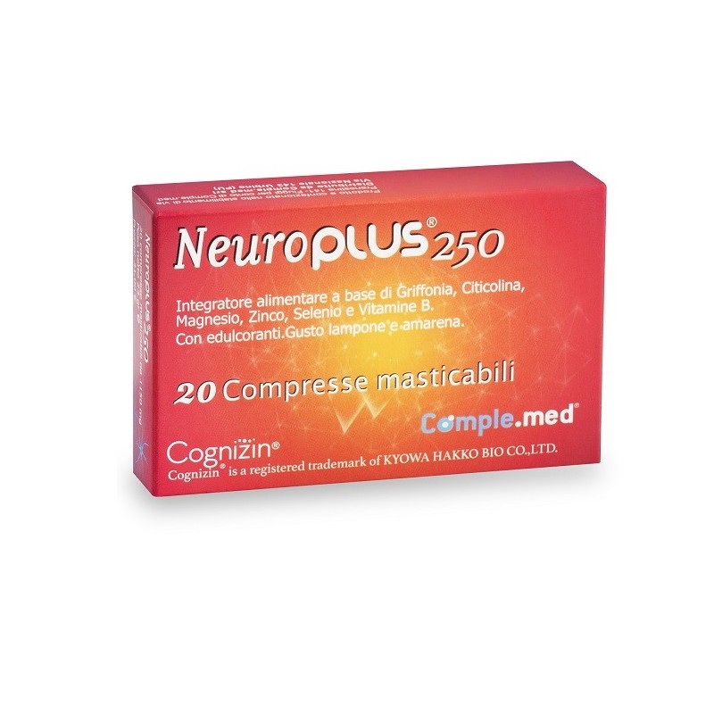 NEUROPLUS 250 20 COMPRESSE MASTICABILI