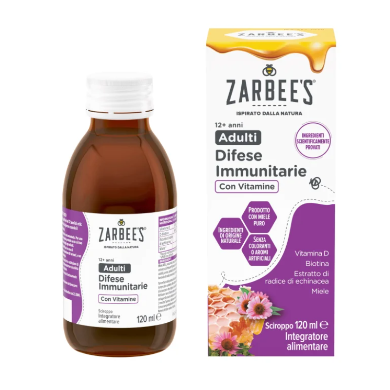 ZARBEE'S DIFESE IMMUNITARIE ADULTI SCIROPPO 120 ML