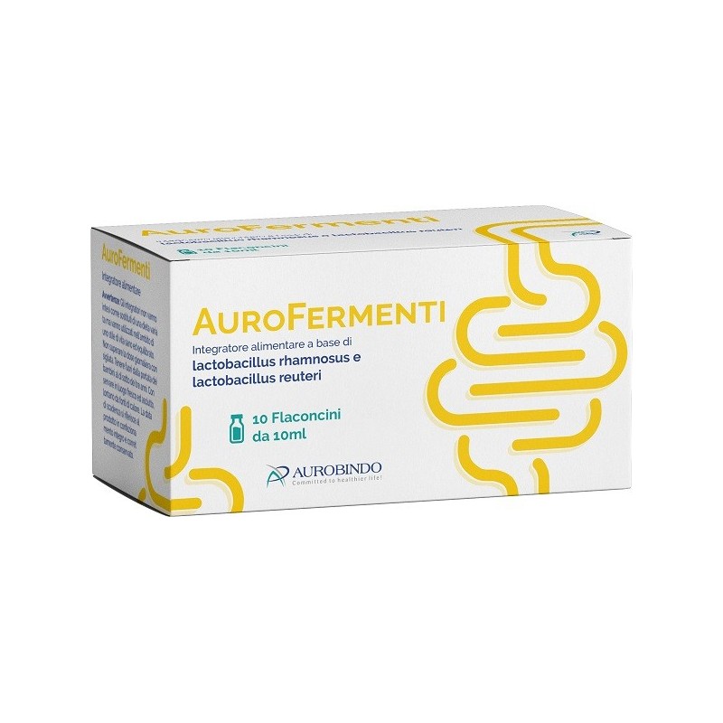 AUROFERMENTI 10 FLACONCINI DA 10 ML