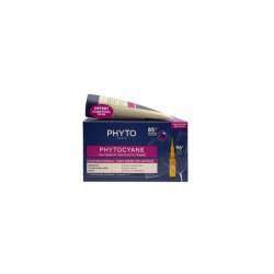 PHYTO PARIS SET CYANE REAC 12 FIALE DA 5 ML + SHAMPOO ANTICADUTA 100 ML 25