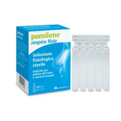 SOLUZIONE FISIOLOGICA 0,9% PUMILENE RESPIRO 20 FLACONCINI DA 5 ML