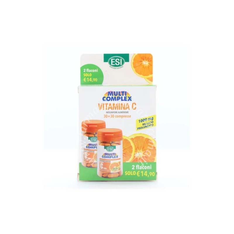 ESI VITAMINA C PURA 1000MG RETARD 30+30 COMPRESSE