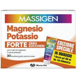 MASSIGEN MAGNESIO POTASSIO FORTE 30 BUSTINE EDIZIONE SPECIALE 2025