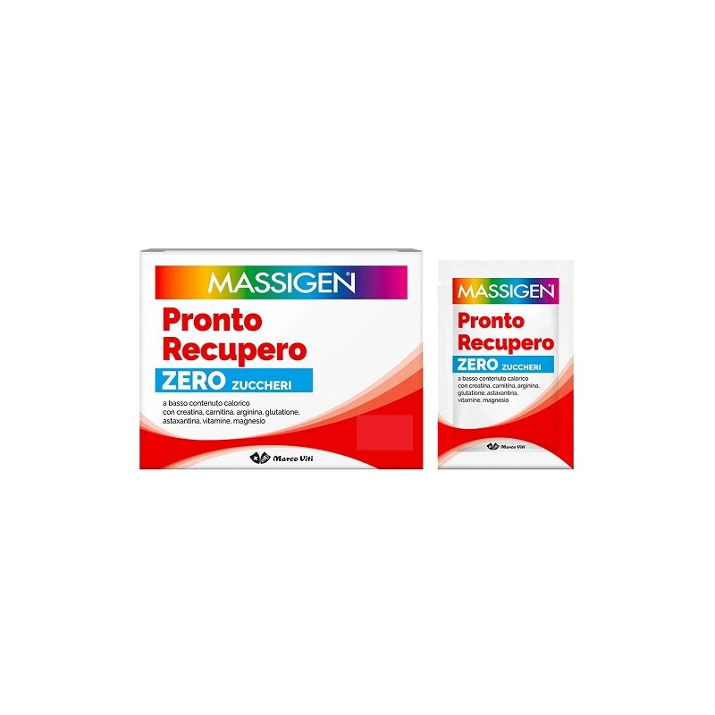 MASSIGEN PRONTO RECUPERO SENZA ZUCCHERO 18 BUSTINE EDIZIONE SPECIALE 2025
