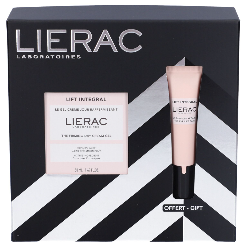 LIERAC SET NATALE LIFT INTEGRAL GEL-CREMA GIORNO 50 ML + CREMA OCCHI 15 ML 2025