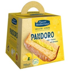 PIACERI MEDITERRANEI PANDORO CREMA AL LIMONE 700 G